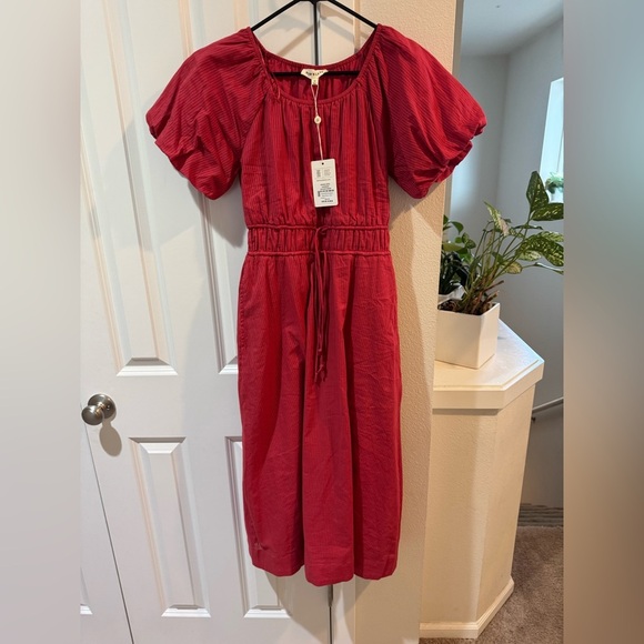 DownEast Dresses & Skirts - DownEast Red Striped Dress